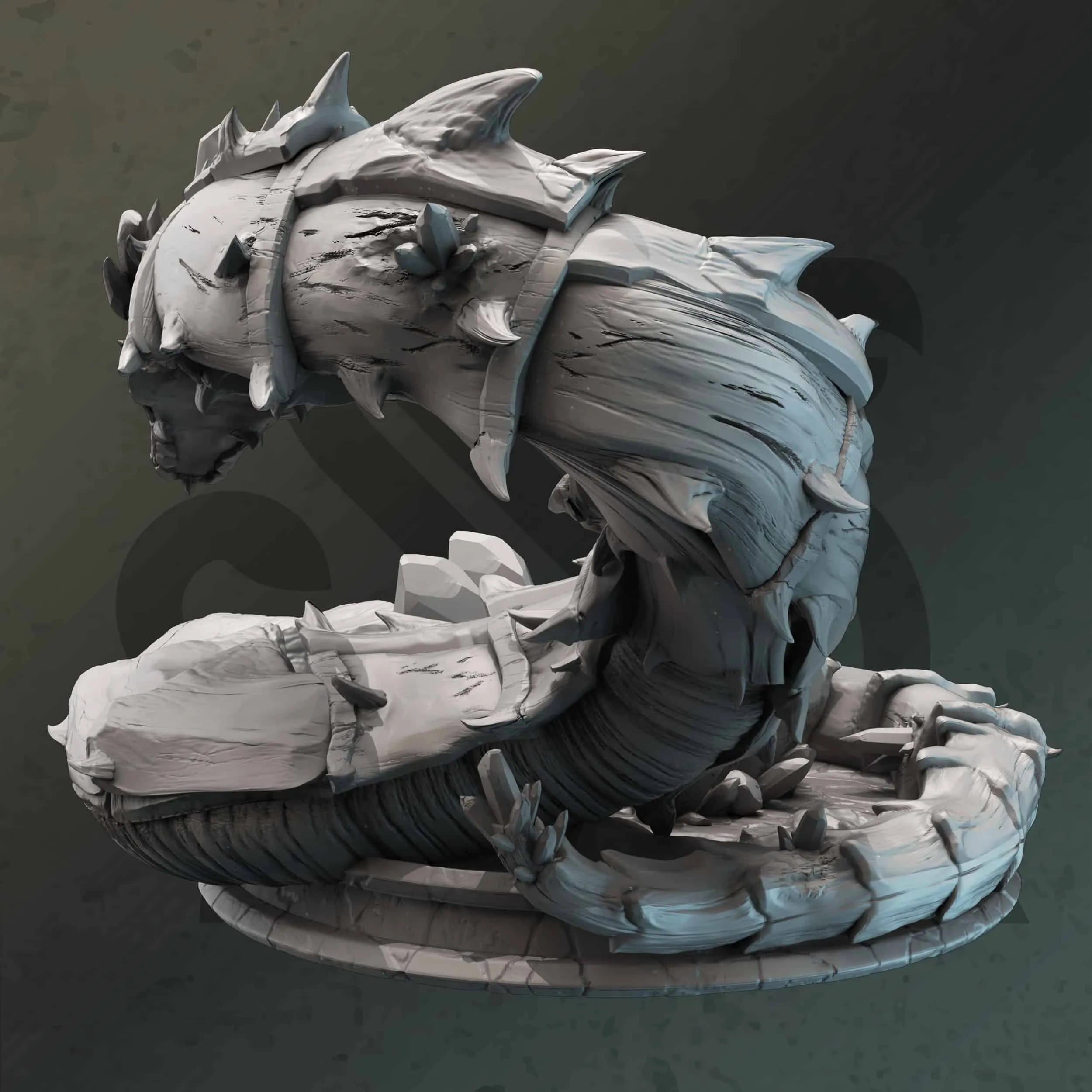 Agatol - Crystalline Serpent - Back