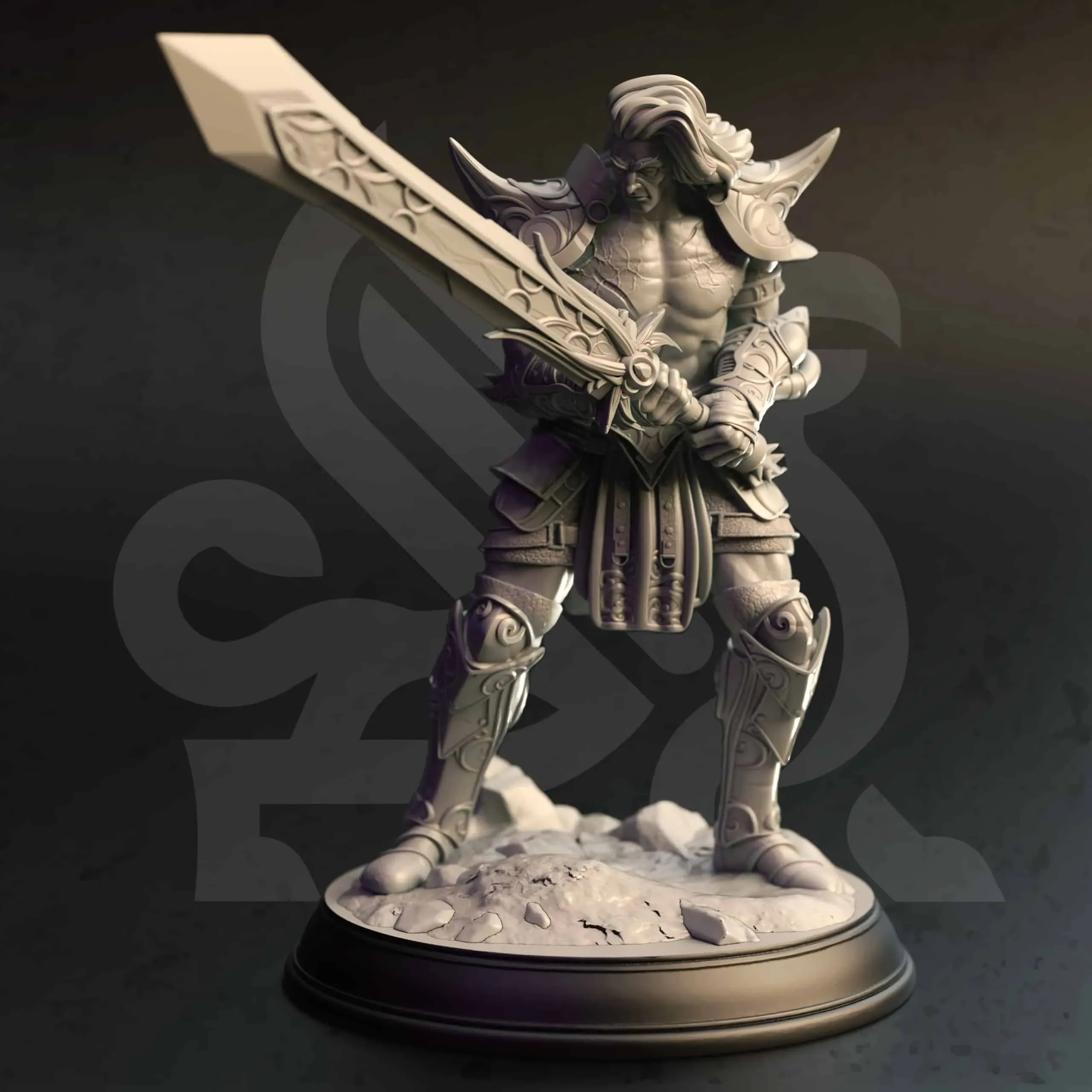 Charys - Arcane Barbarian - Front