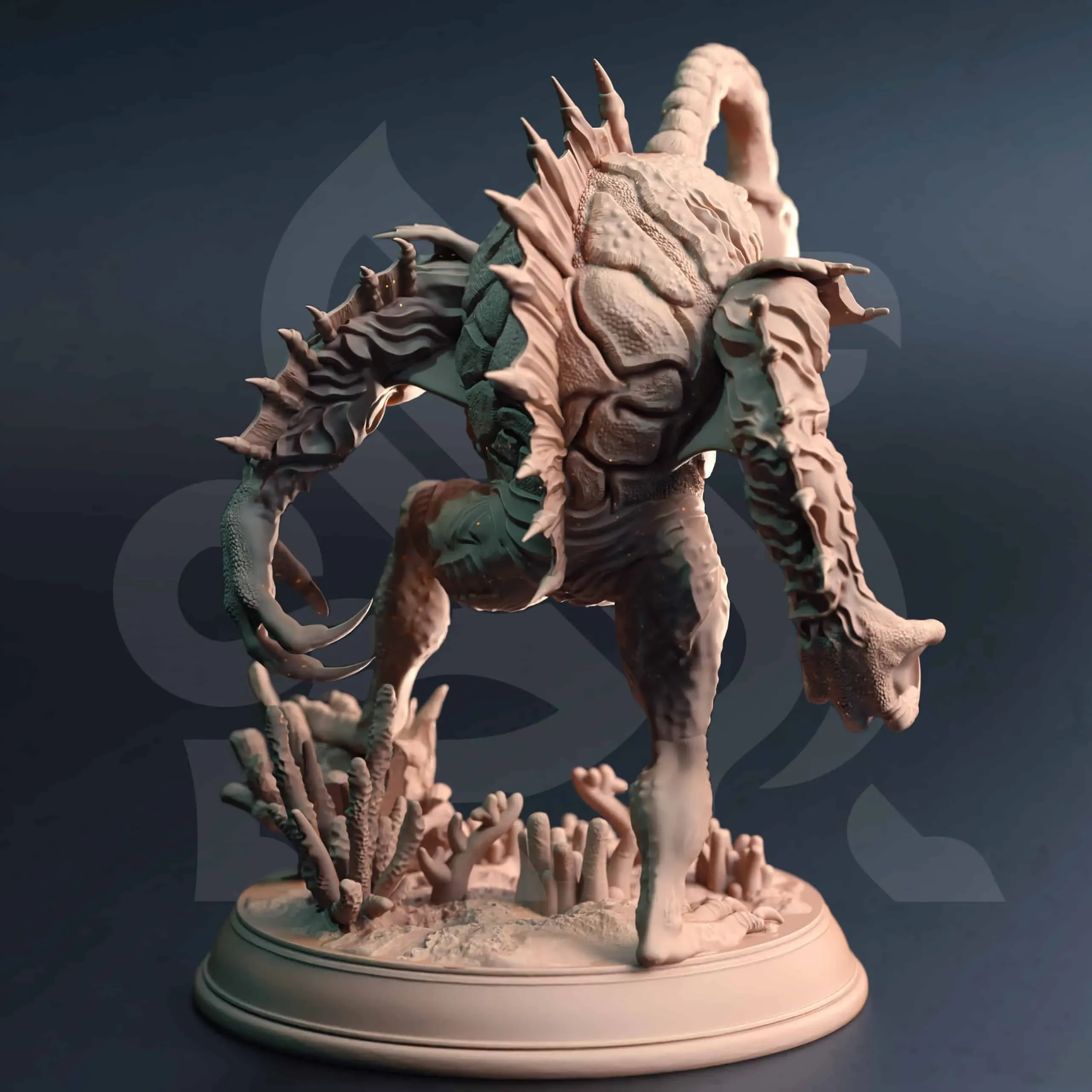 Angler Gluglin - Fishfolk Abomination - Back v2