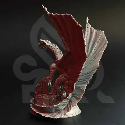 Aurestia - Ancient Golden Dragon V2 - Back