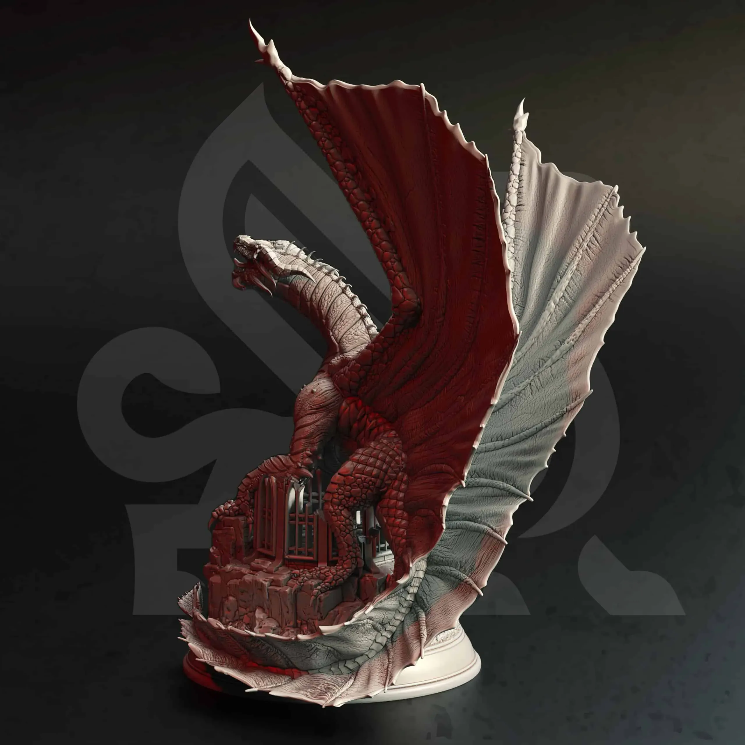 Aurestia - Ancient Golden Dragon V2 - Back