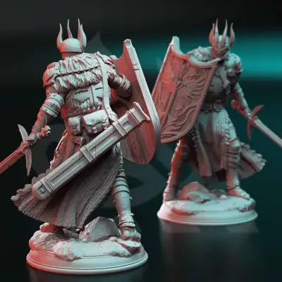 Caedes - Zealous Paladin of Erdrydion - Back