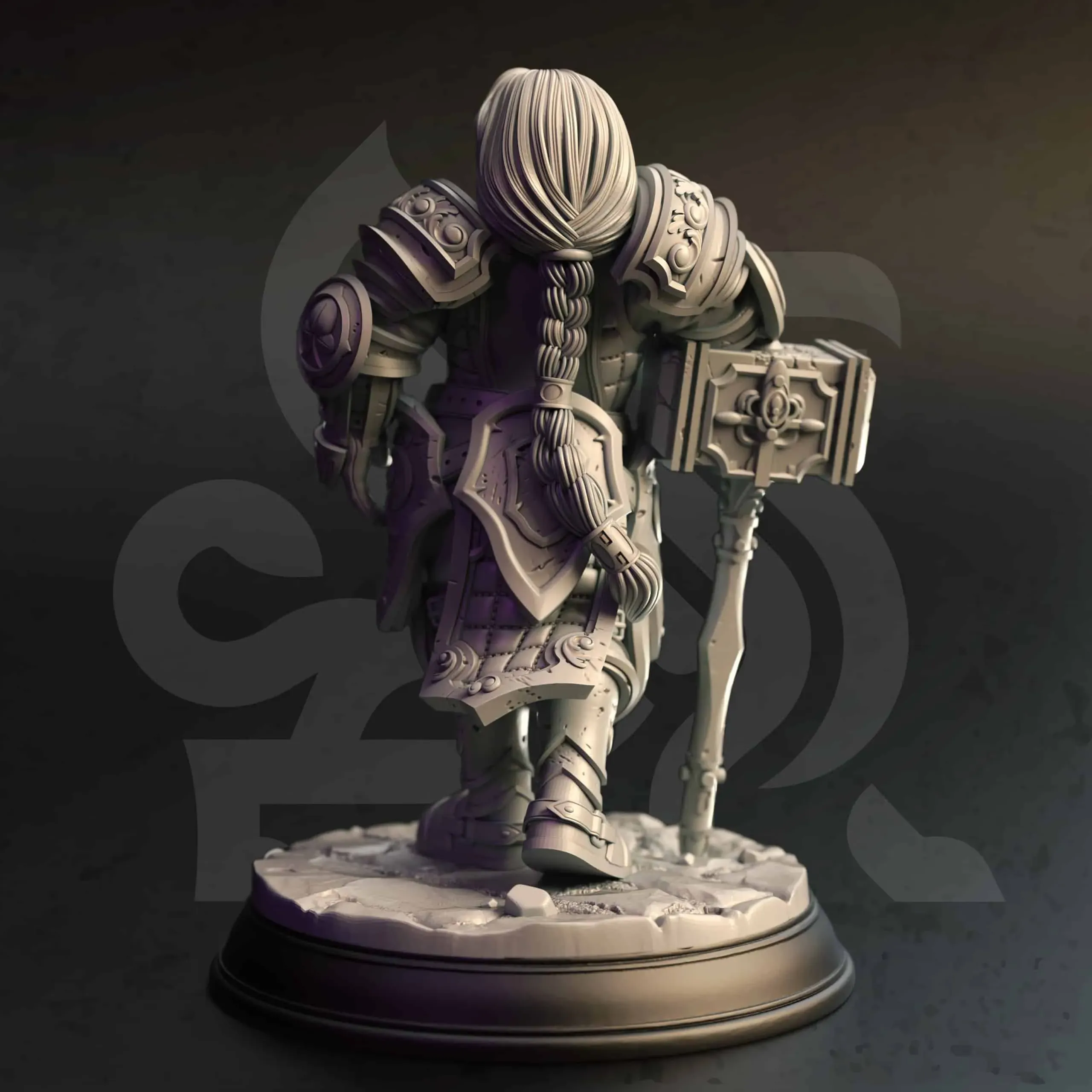 Enira Stronka - Knight-Faith - Back