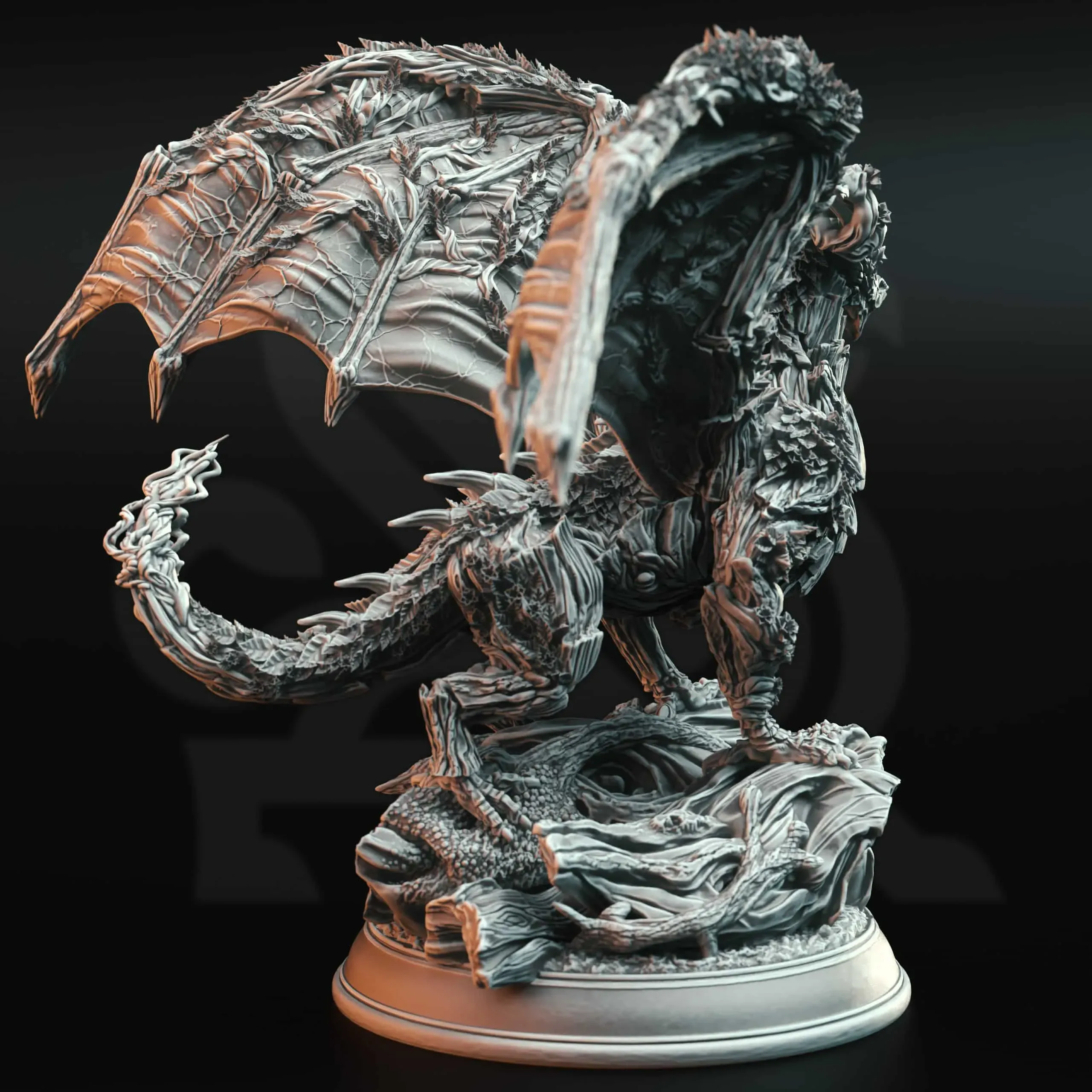 Underthwyn - Ancient Fey Dragon - Back