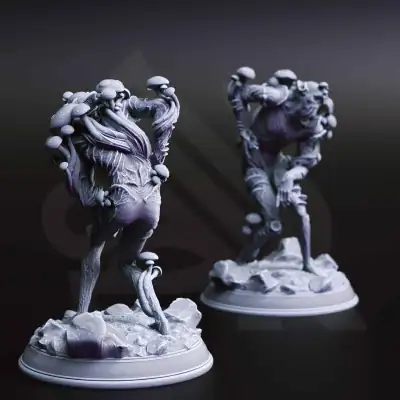 Myceloid Minions - Fungal Puppet 2 - Back