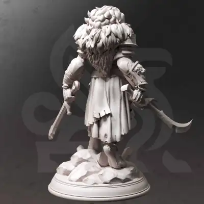 Kiz Ai’er - The Lionheart - Back