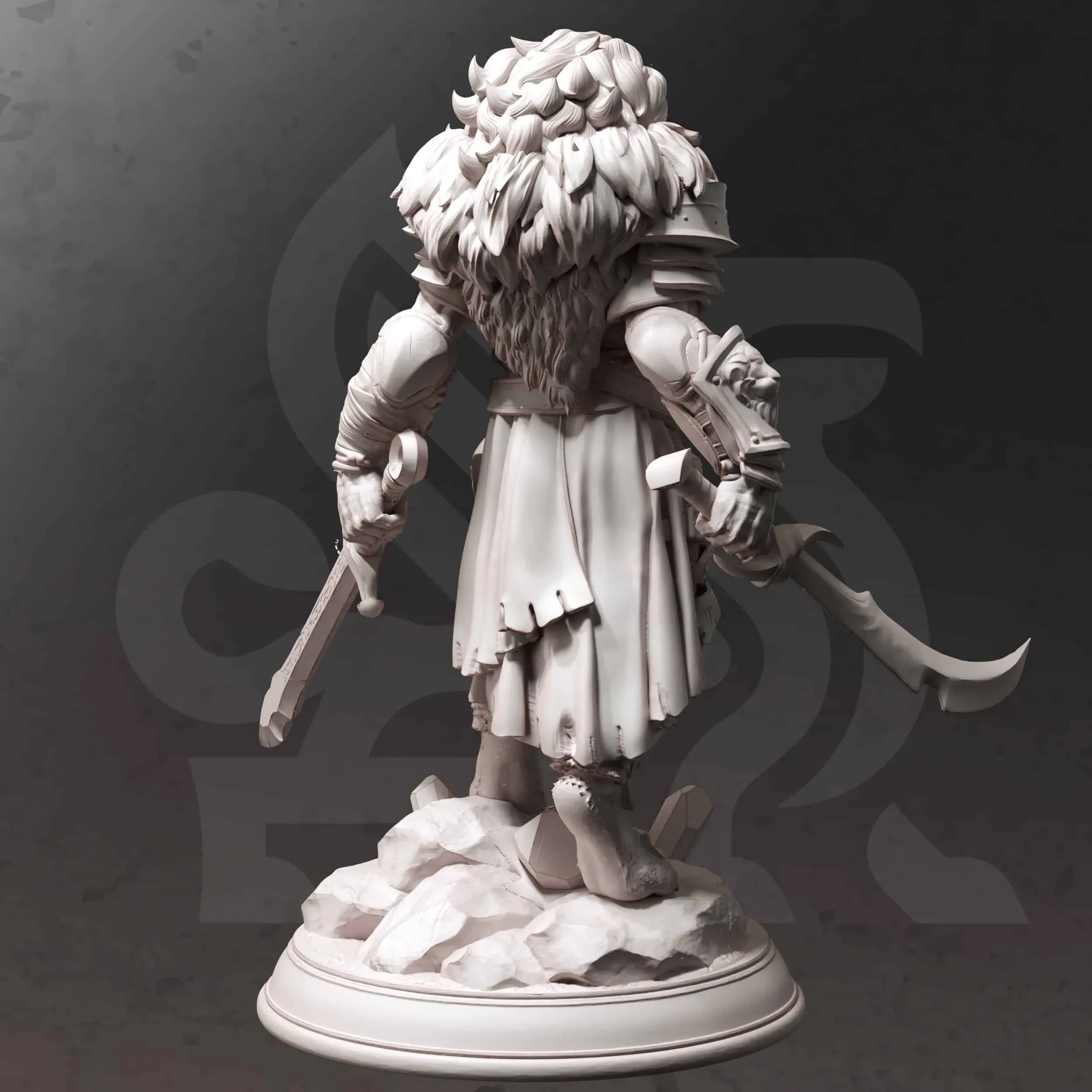 Kiz Ai’er - The Lionheart - Back