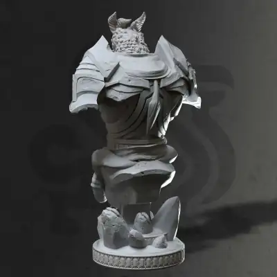 Tharvian (Bust) - Back
