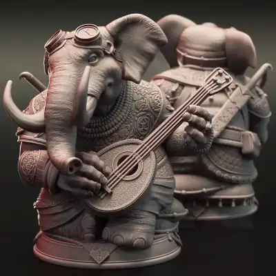Mahogany - Ivory Bard - Front