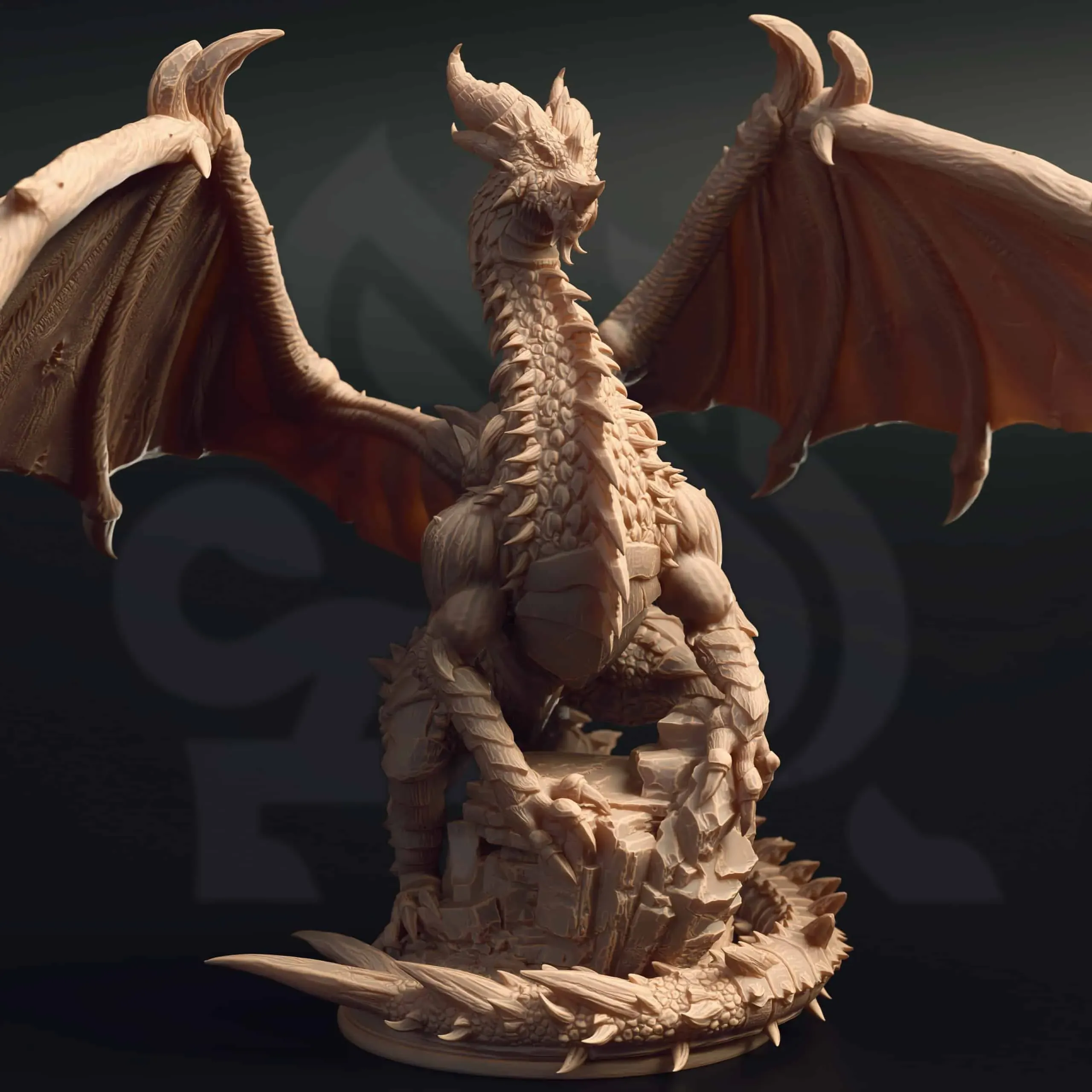 Kurorgor - Ancient Black Dragon - Front