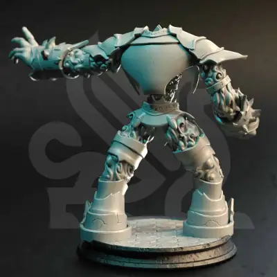 Orodvylian - Vanguard Arcane Golem - Back