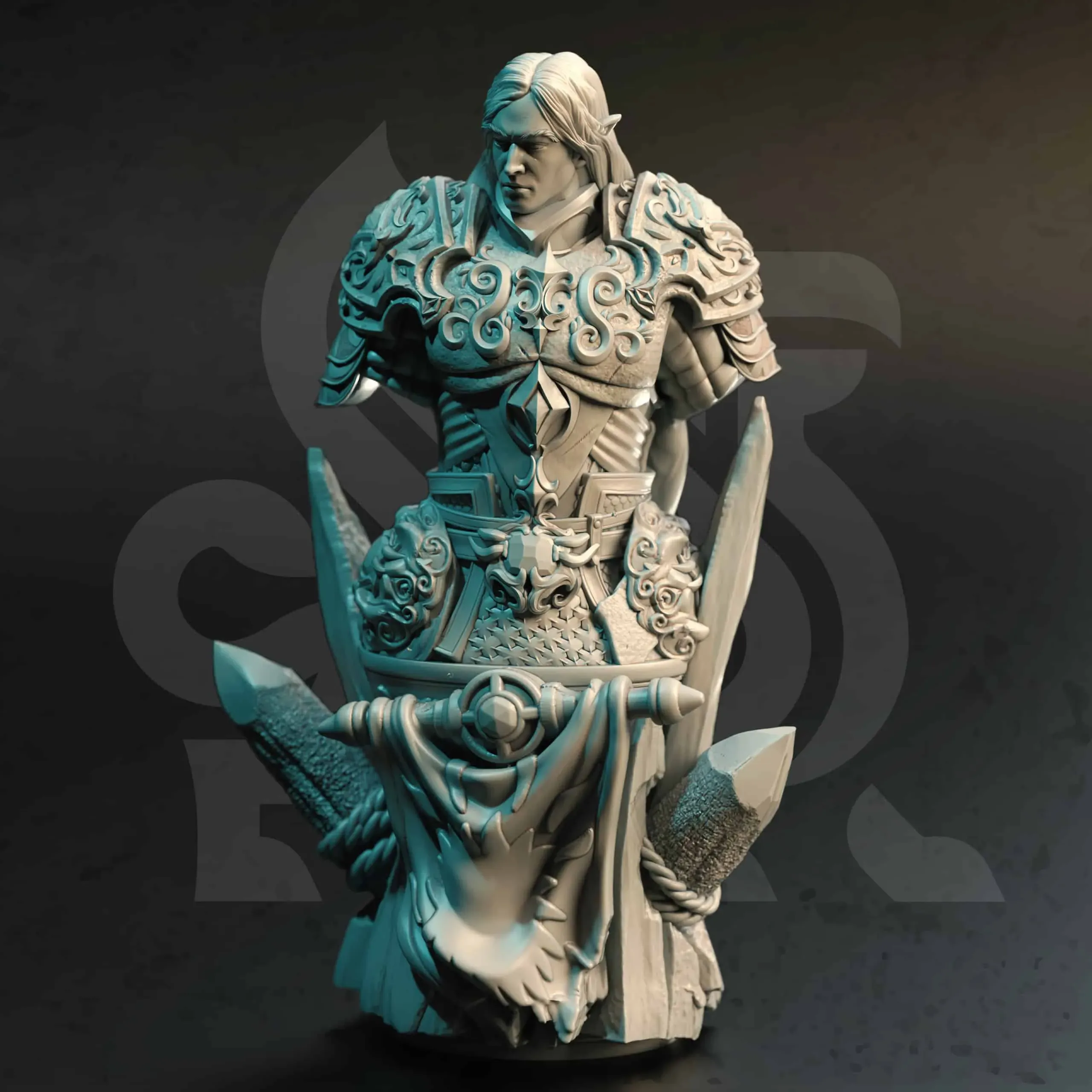 Knight of The Breath - Rolen - Bust Front