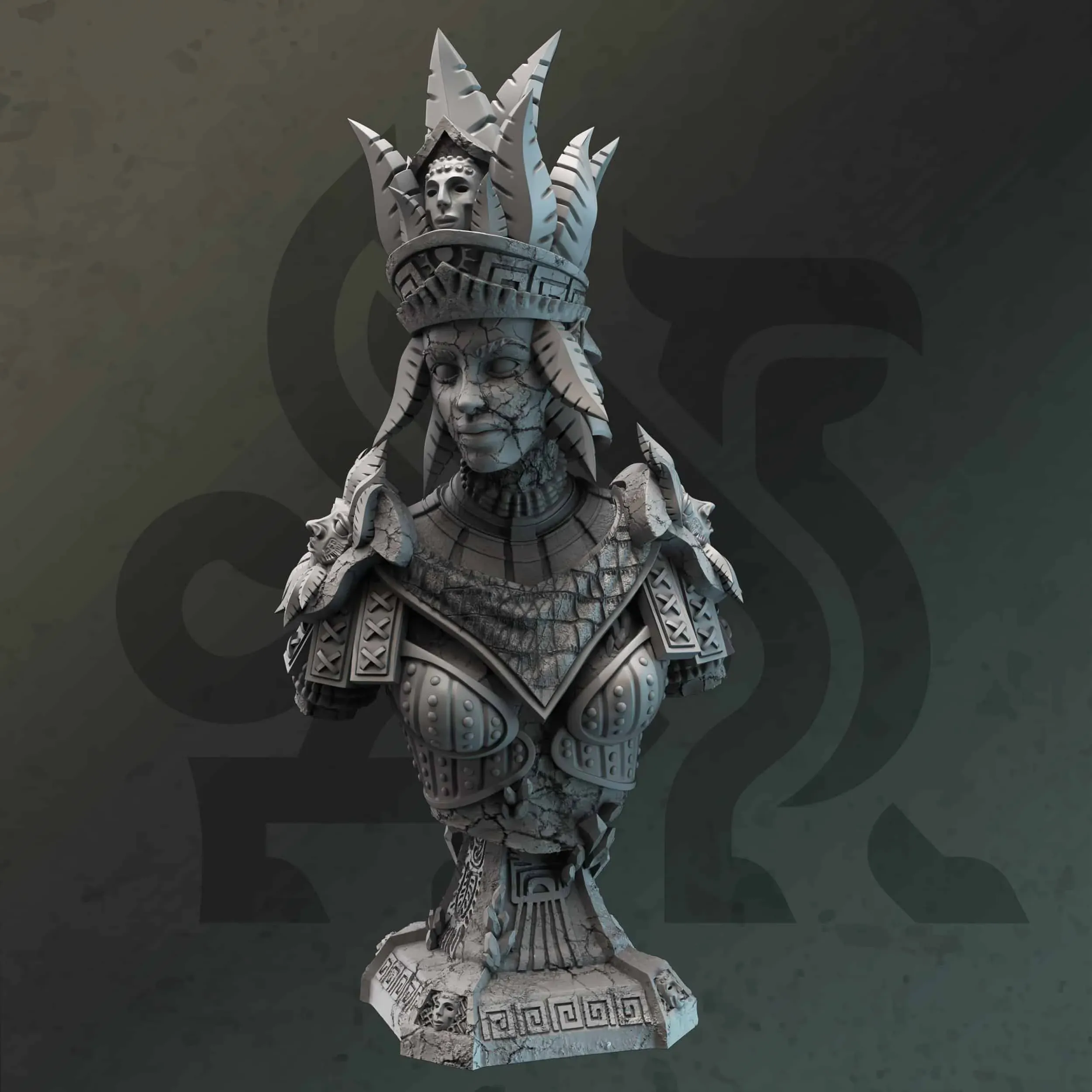 BUST Ruby Silt - Earthern Geomancer - Front