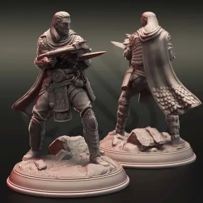 Shyamiri - Serpentfolk Assassin - Front