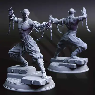 Uxas Vergos - The Awakened Monk