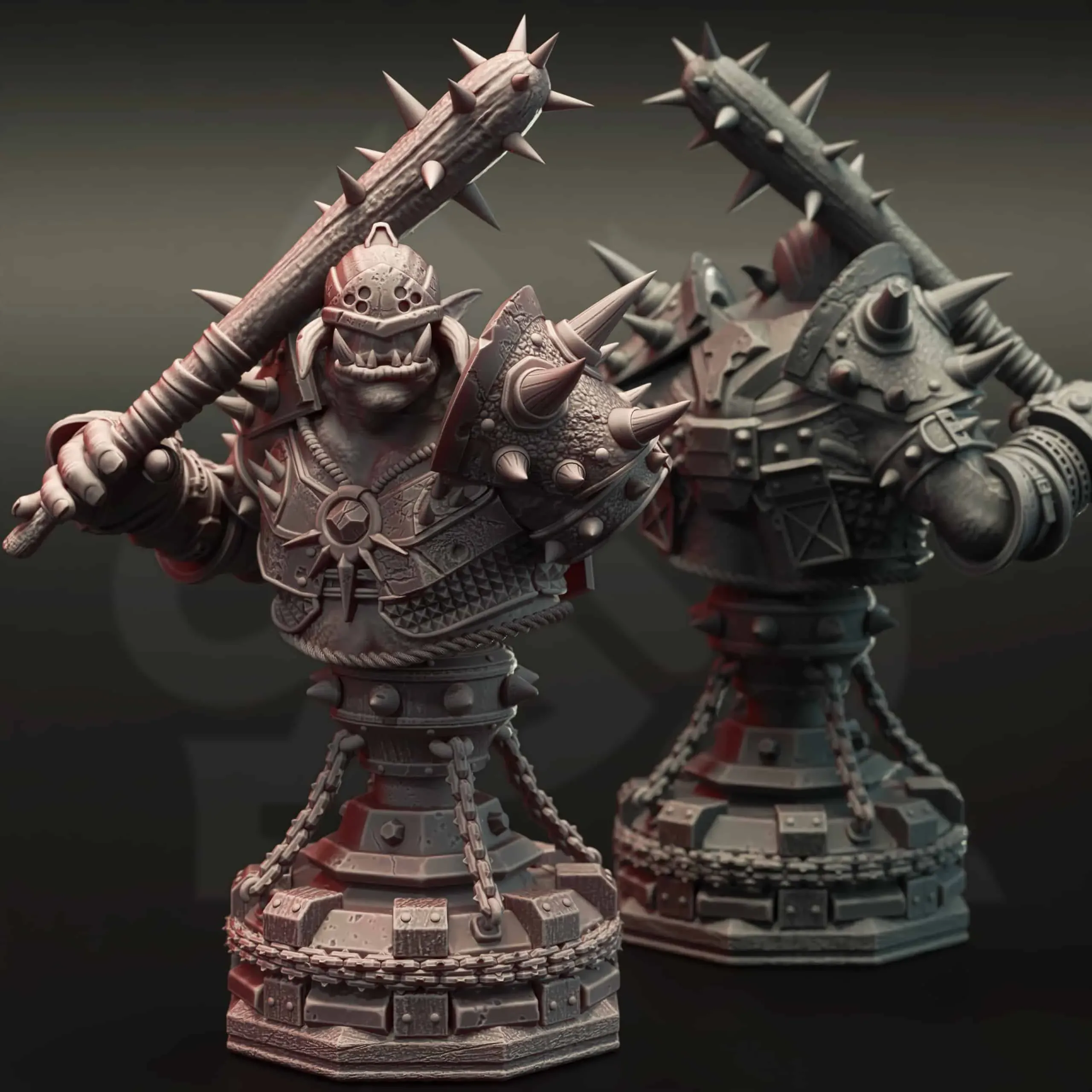 Bruz the Basher - Second In Charge (Bust) Front