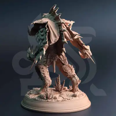 Giga Gluglin - Fishfolk Abomination - Back