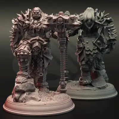 Gazza the Arrowproof - Orc Warboss