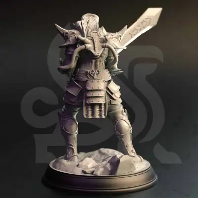 Charys - Arcane Barbarian - Back