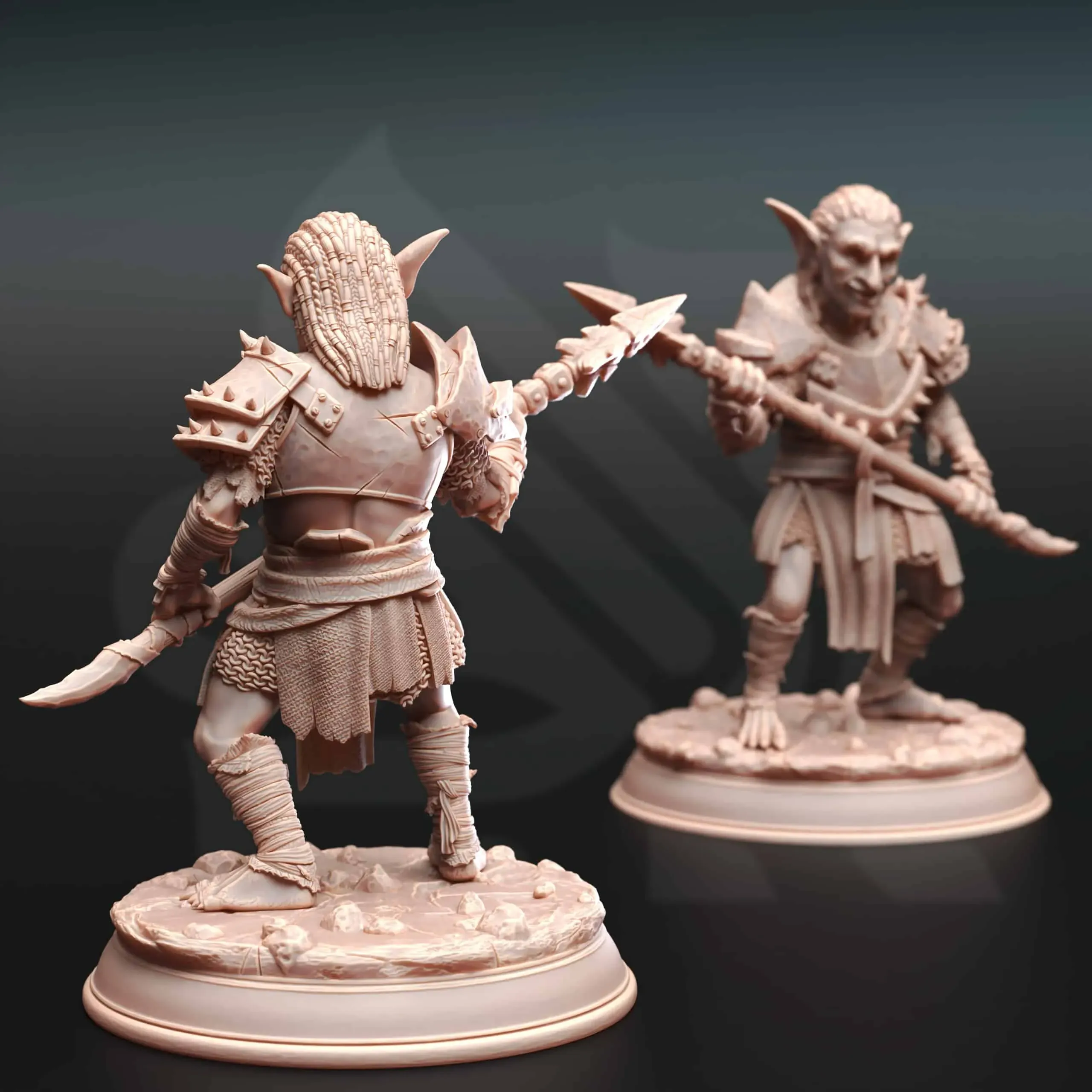Urkadu Goblin Tribe - Spear - Back