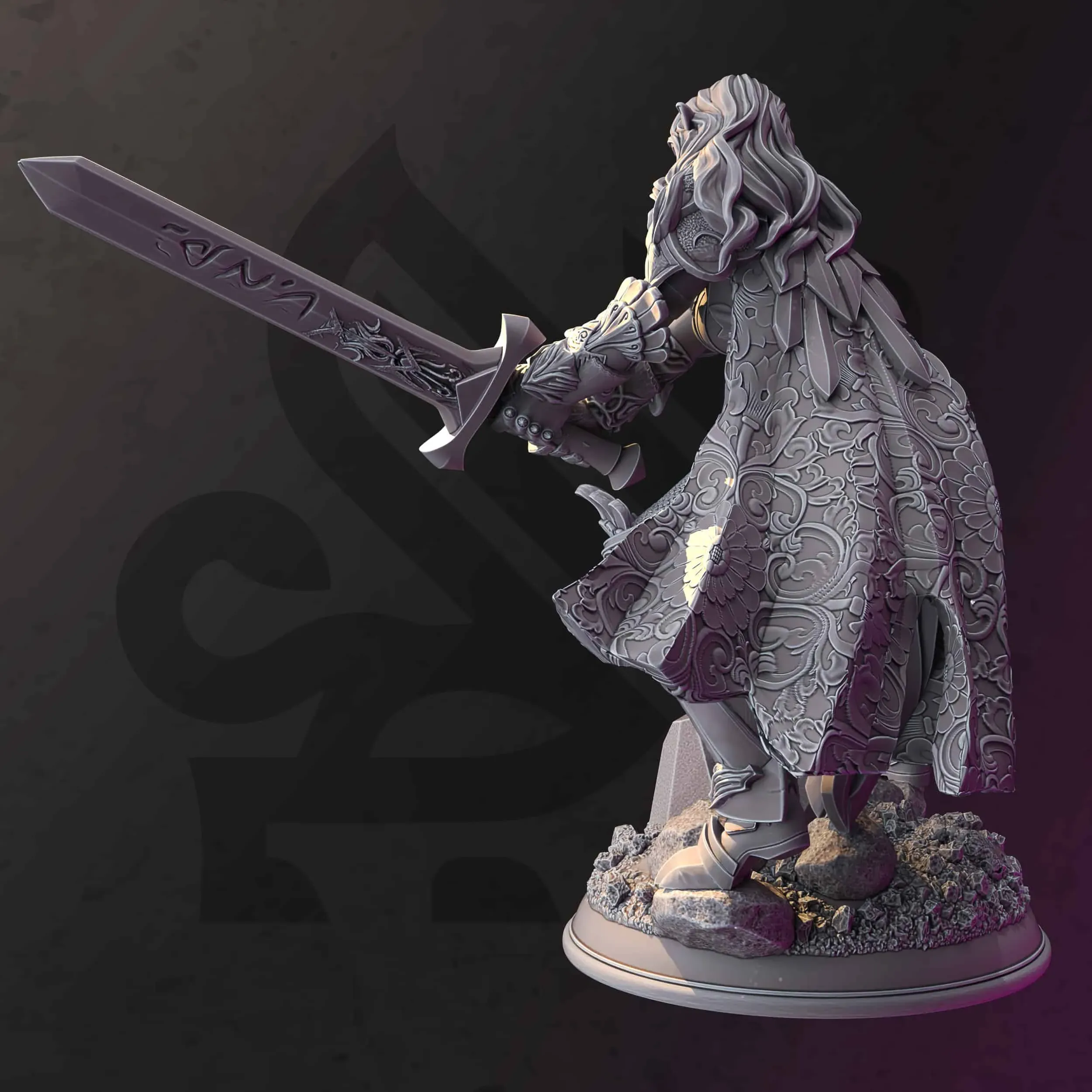 Syrinlena - Seeker of Erdrydion - Back