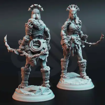 Strika - Female Colossal Ranger - Back