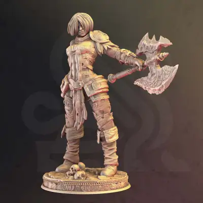 Agga Eyes-Like-Eagle - Goliath Barbarian & Ranger