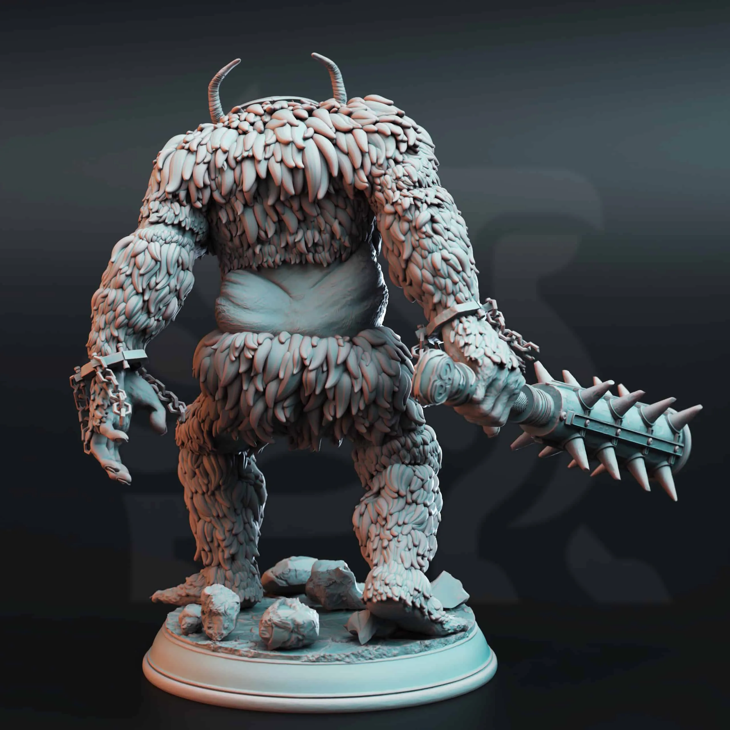 Tulva Drolls - Snow Trolls of the Deep 1 - Back