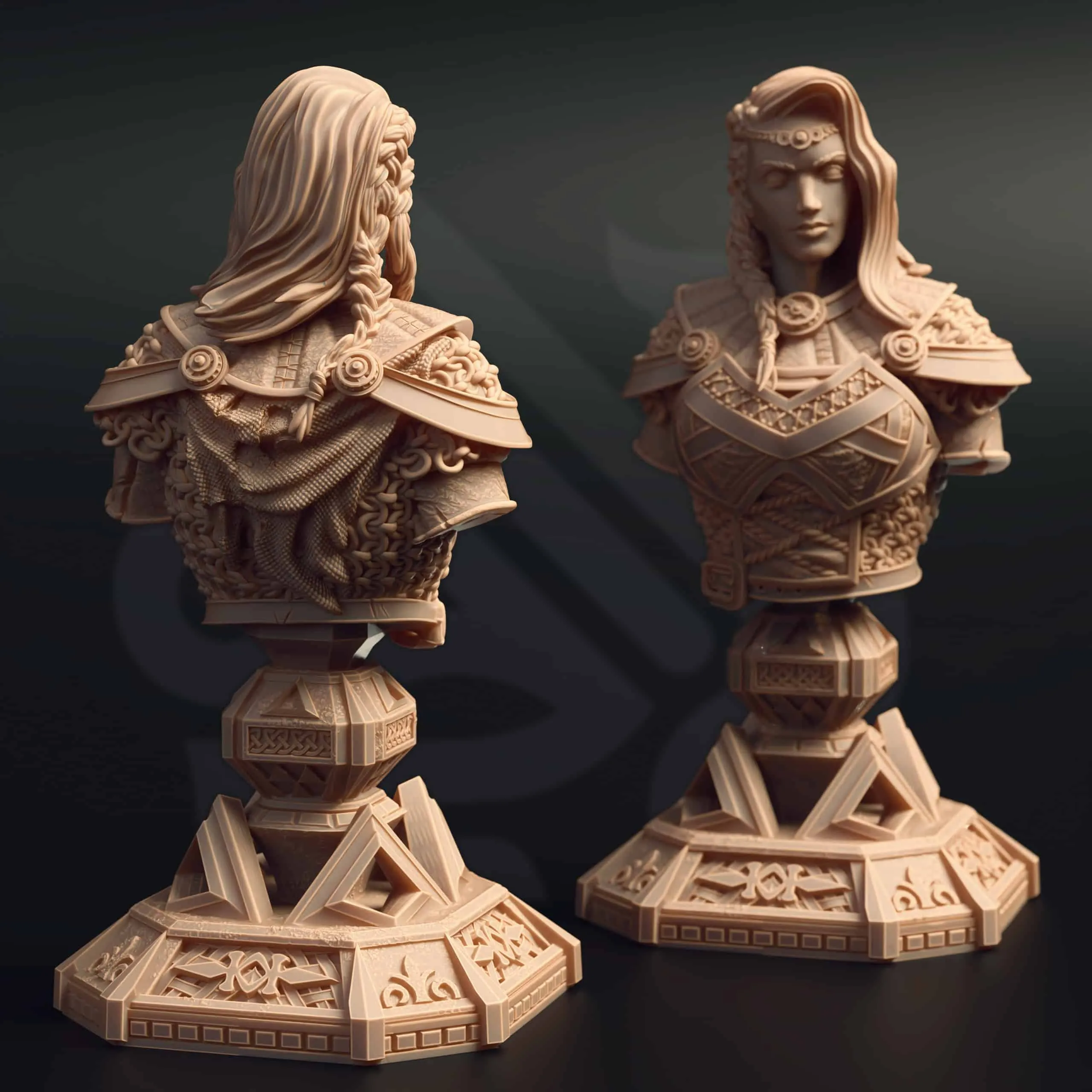 Freya the Feared - Bust - Back