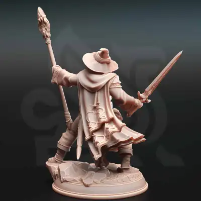 Artemis of Canos - Wizard of Guidance - Back
