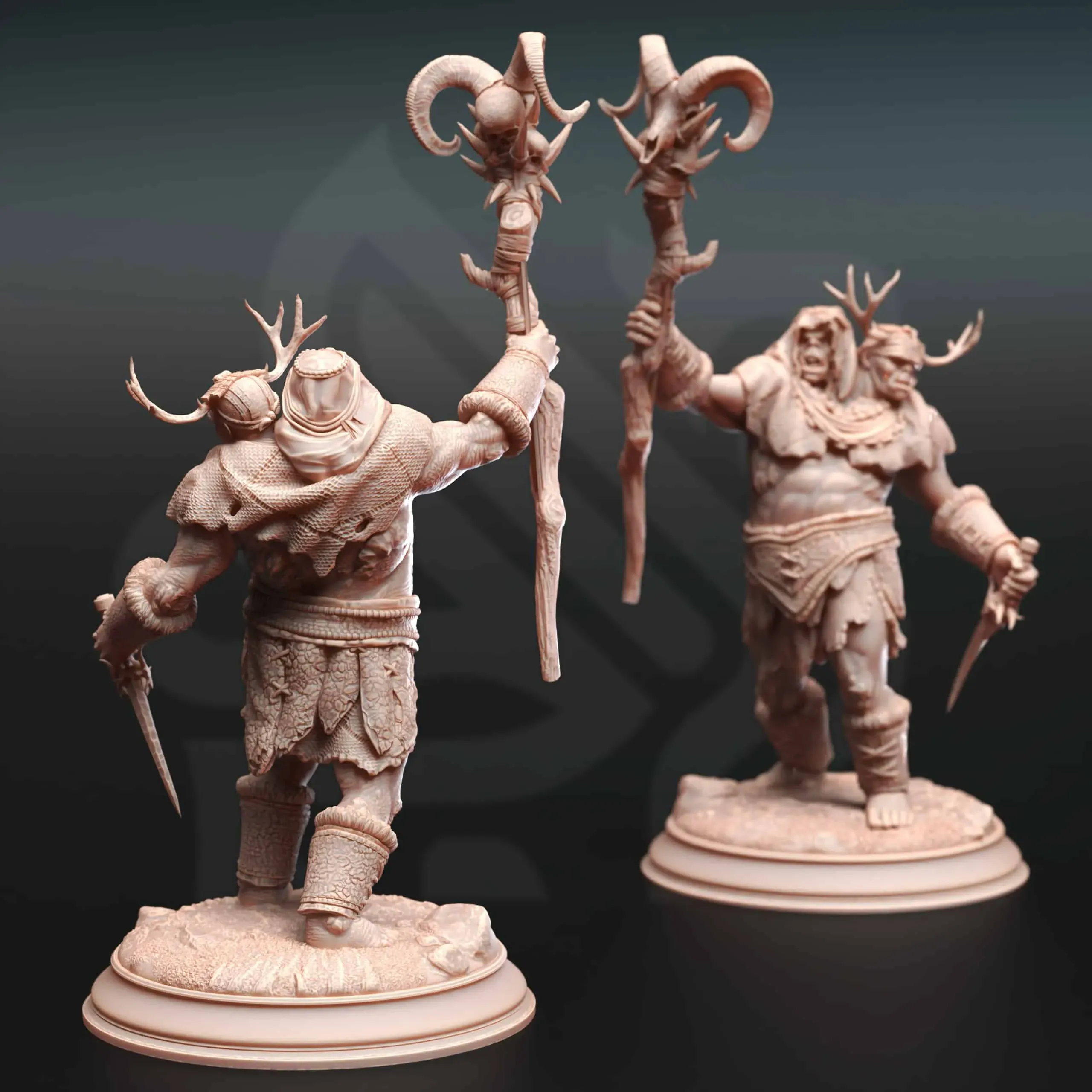 Droggod Tribe - Ettin Savages 1 - Back