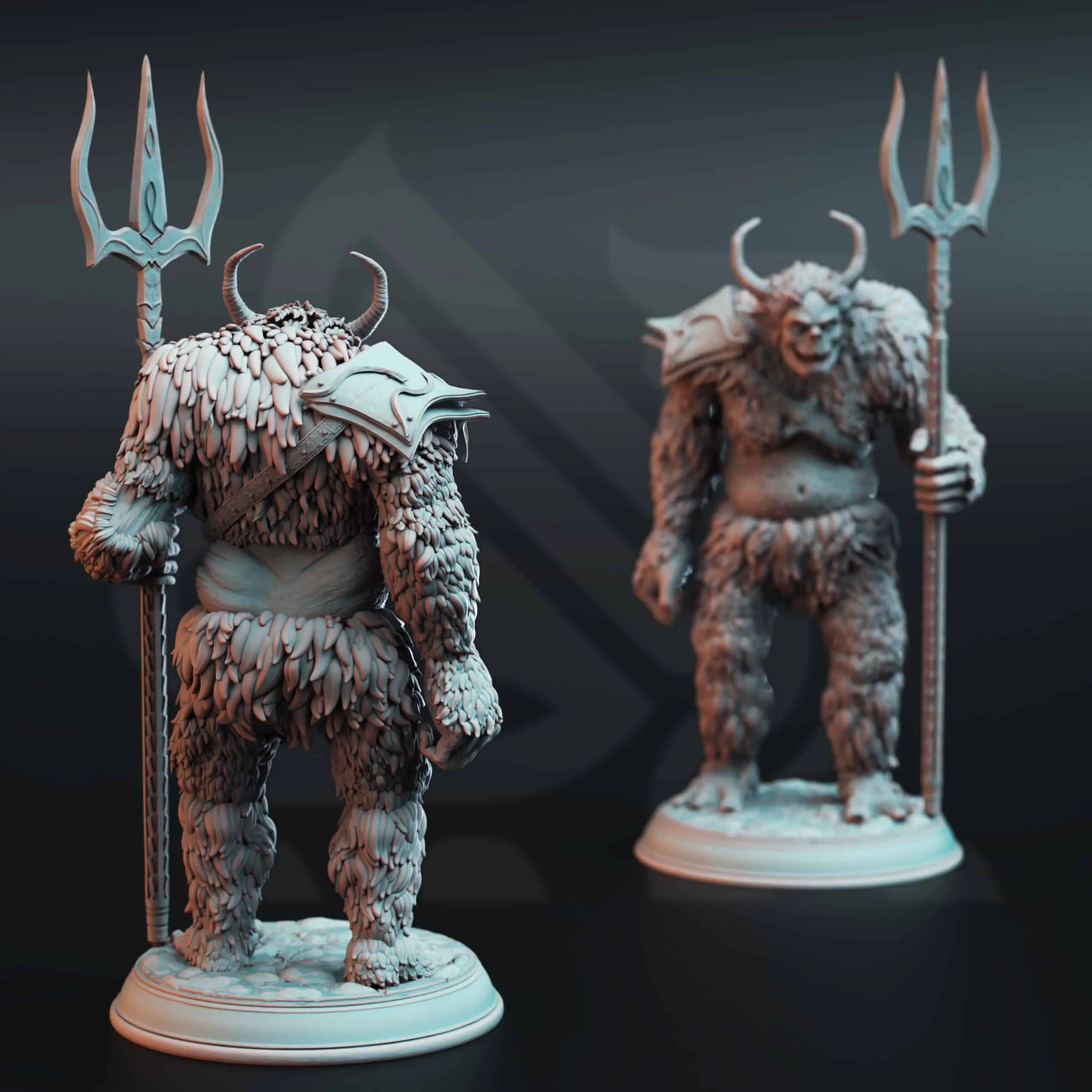 Tulva Drolls - Snow Trolls of the Deep 2 - Back