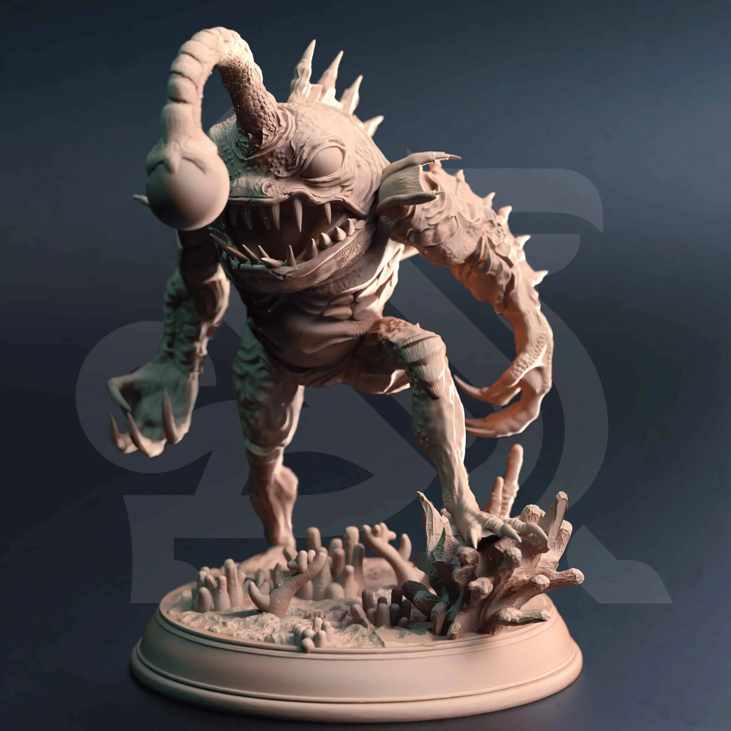 Angler Gluglin - Fishfolk Abomination - Front v2