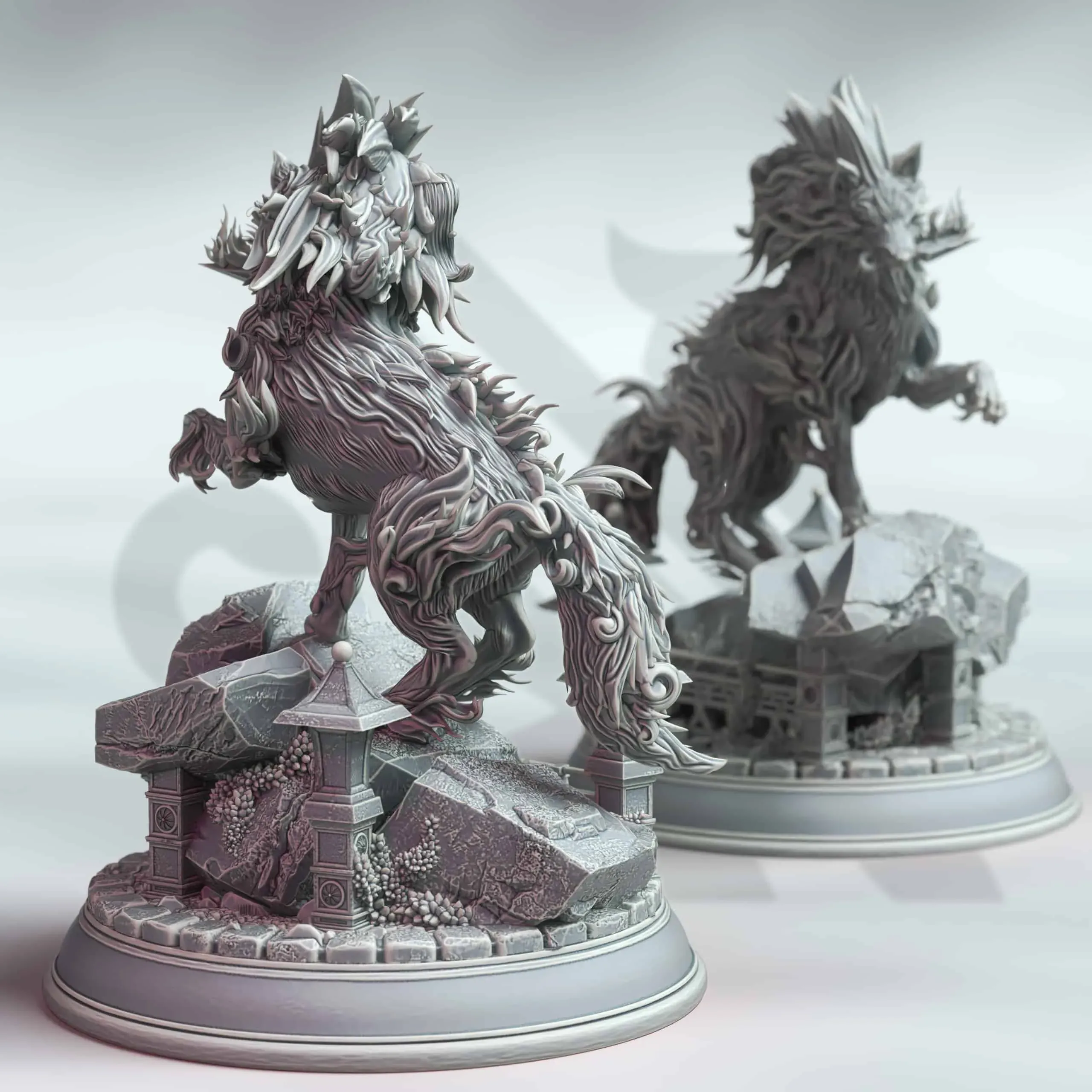 Amaru Taiyo - The Wolf Spirit - Back