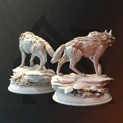 Northern Direwolves - Back