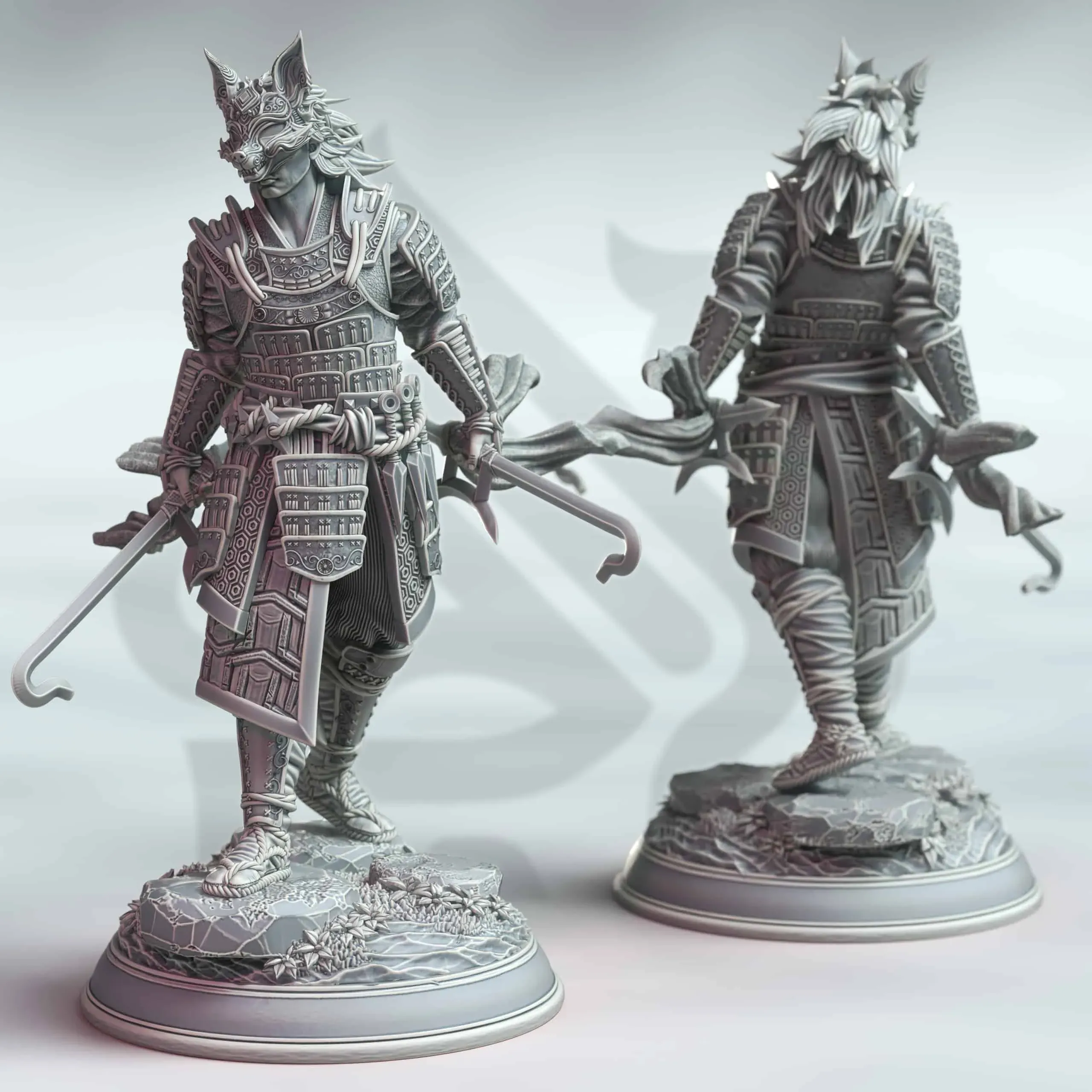 Kenshi Kitsune - Foul Mouthed Fox - Front Masked