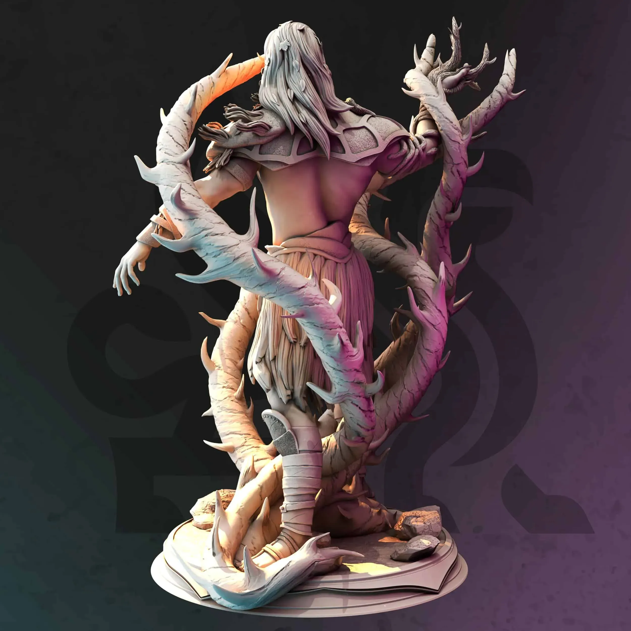 Toraxid Drenth - Swamp Druid - Back