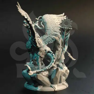 Hippogrif Rider Rolen - Back
