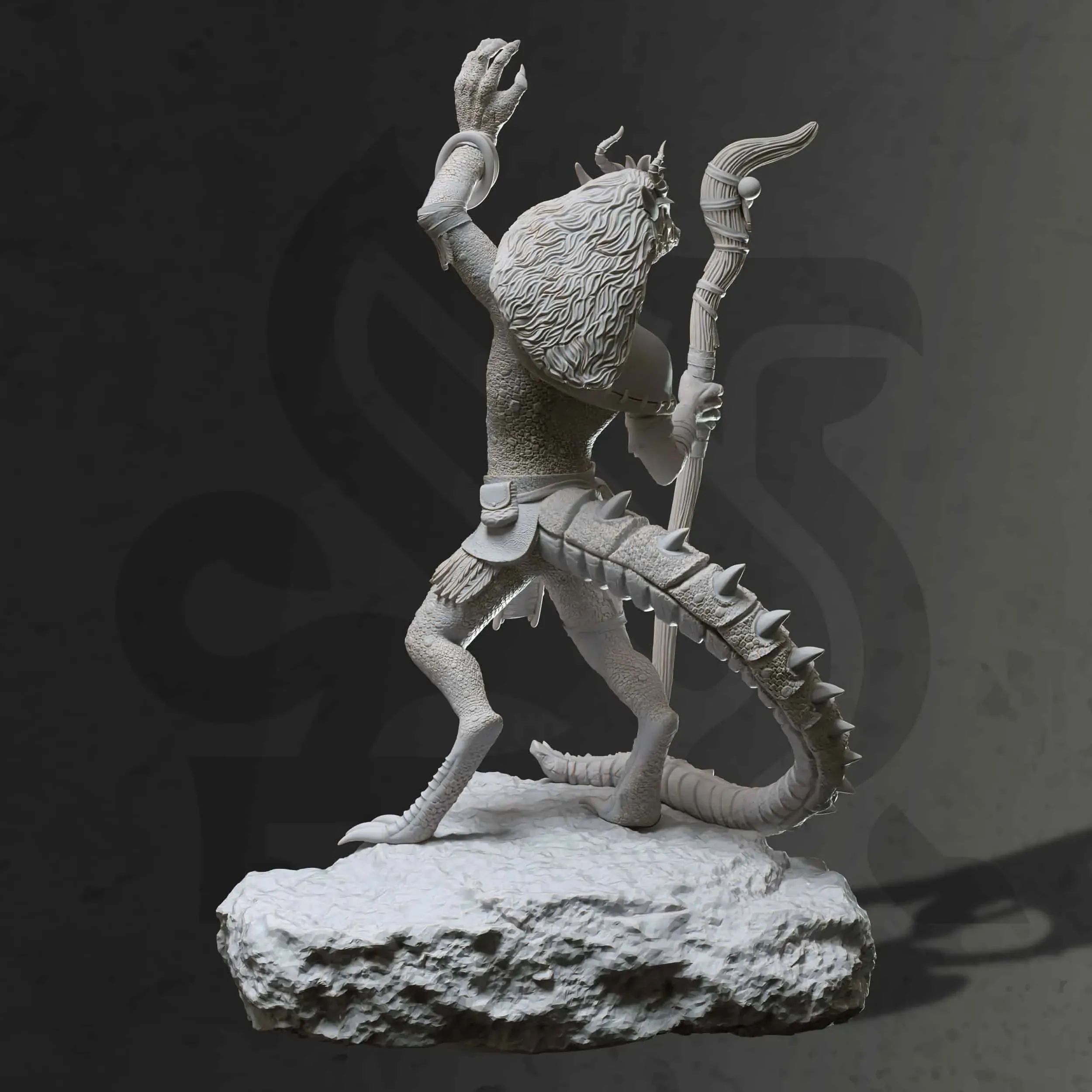 Rakataka - Kobold Shaman - Back
