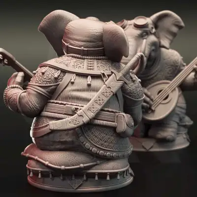 Mahogany - Ivory Bard - Back