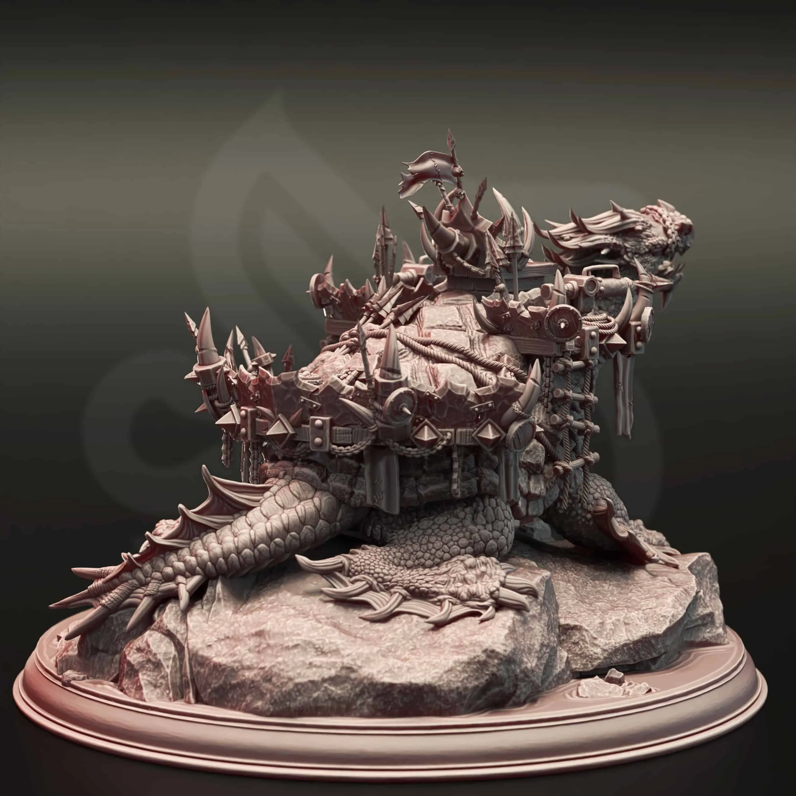 Kilgoola - Orcish Dragon Turtle - Back