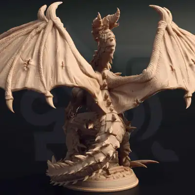 Kurorgor - Ancient Black Dragon - Back