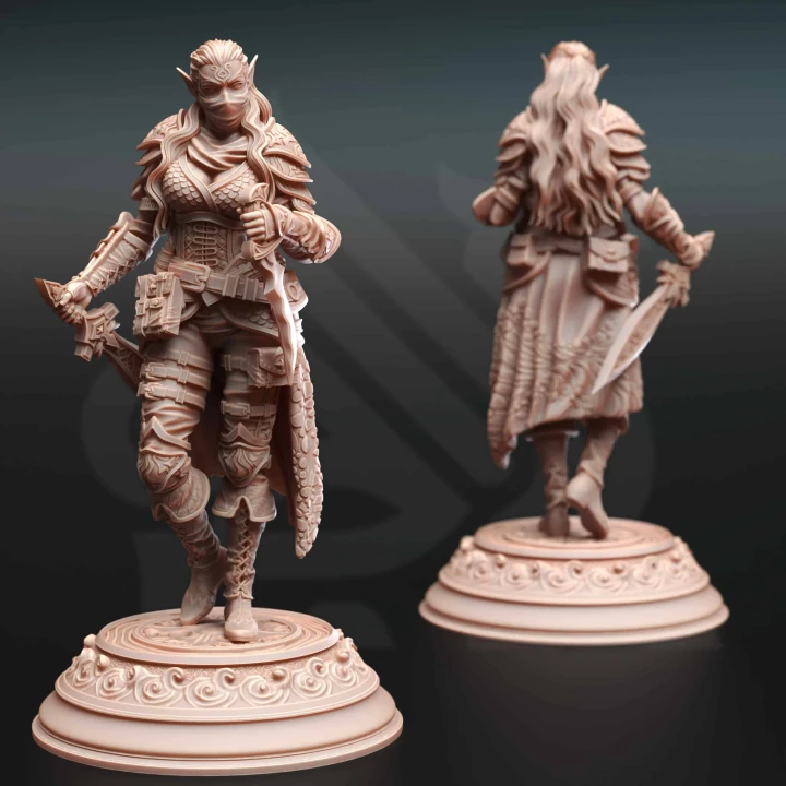 Hali Brookes - Water Elemi Swashbuckler Rogue