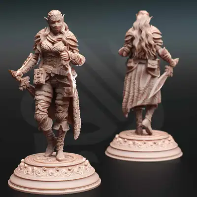 Hali Brookes - Water Elemi Swashbuckler Rogue