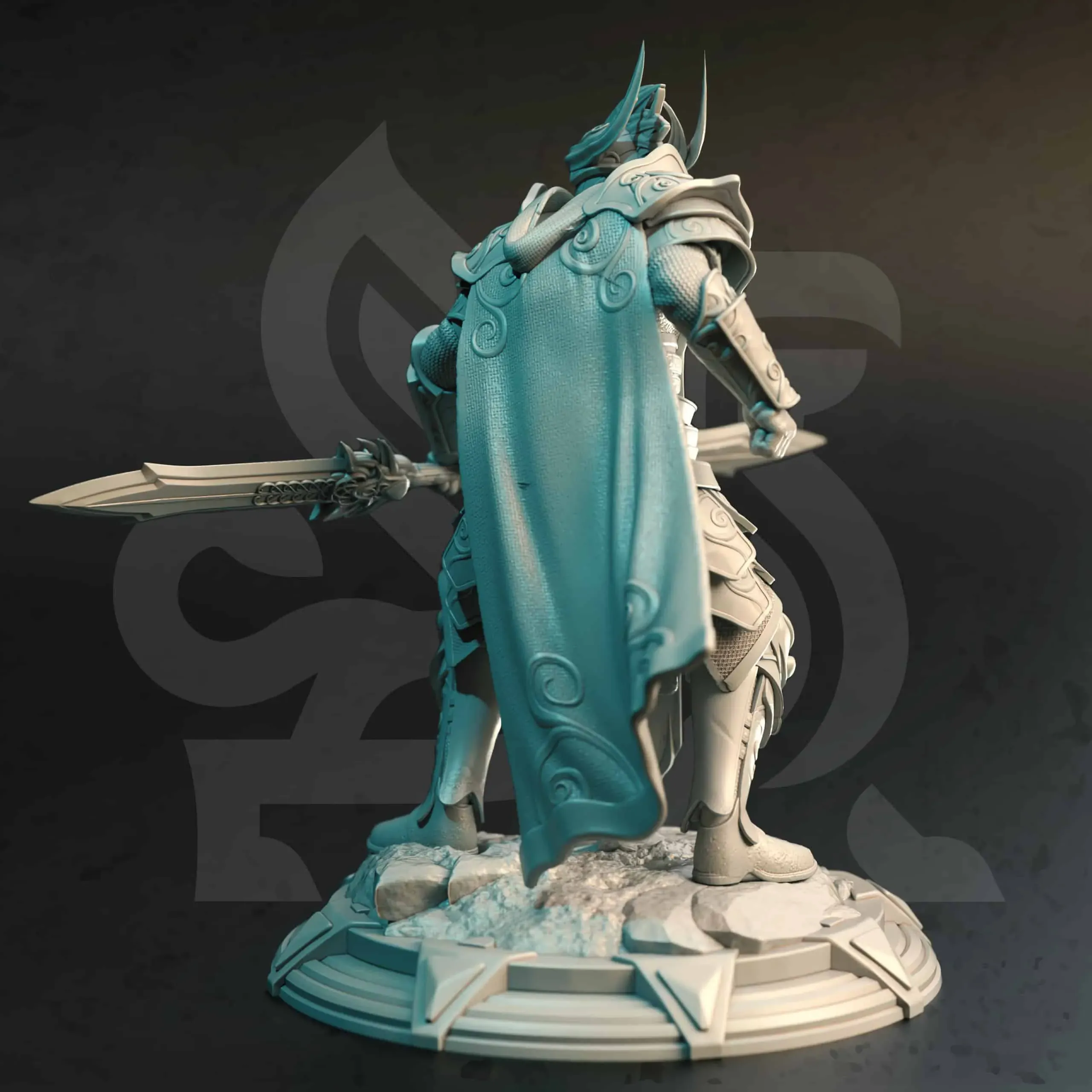 High Elf Soldiers - Leacianan Vanguard - M - Back