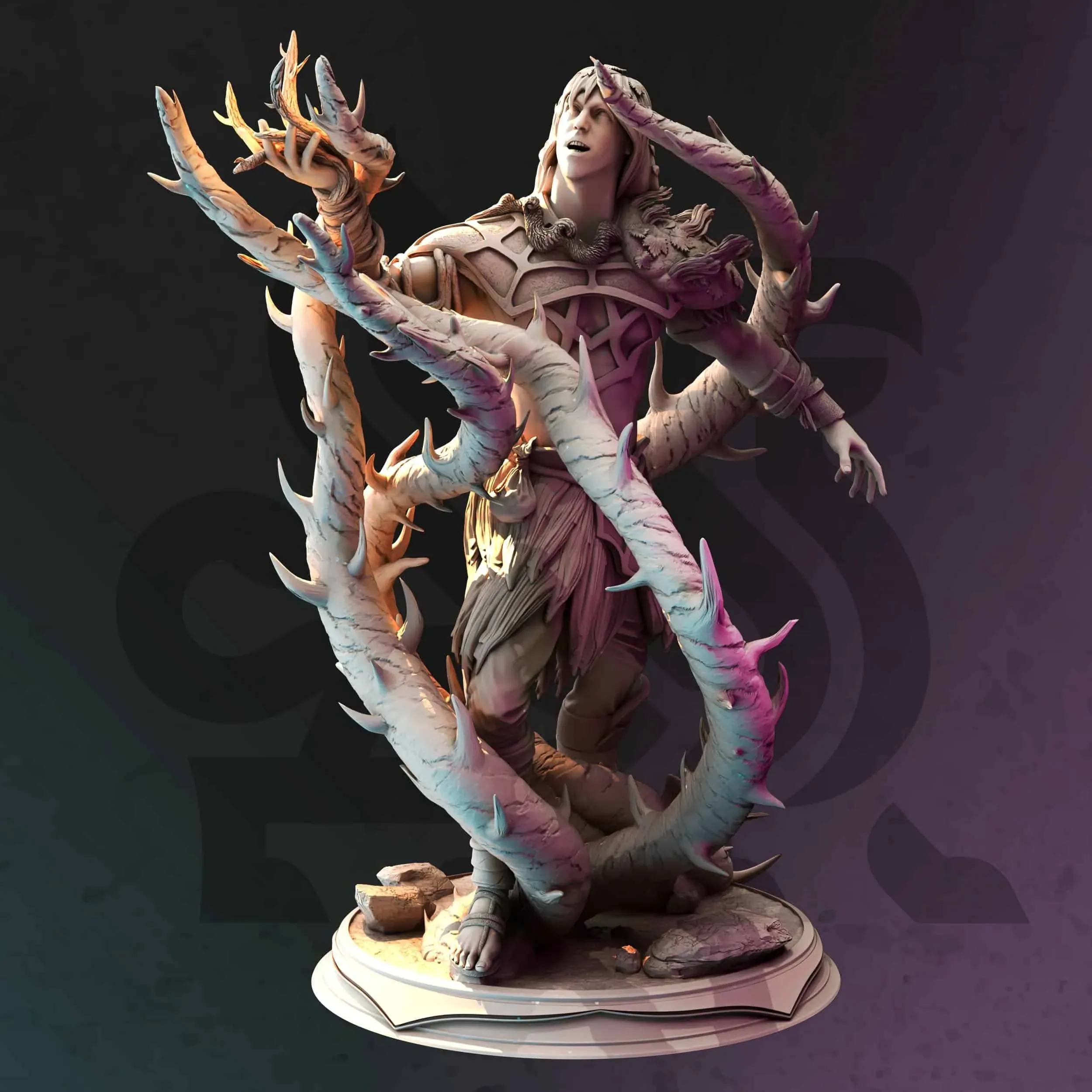 Toraxid Drenth - Swamp Druid - Front
