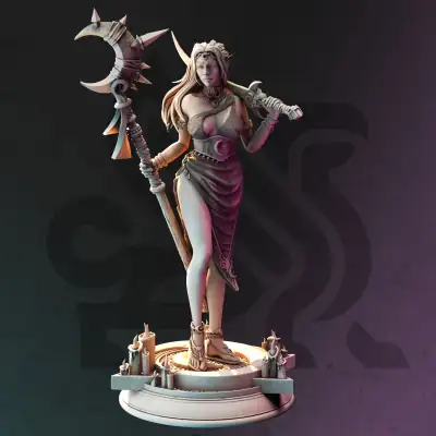 Kadna Glydrin - High Priestess of the Moon