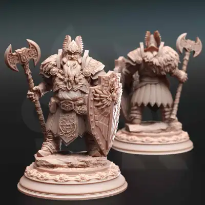 Tors of Delvdor - Dwarven Cleric of Life & Glory
