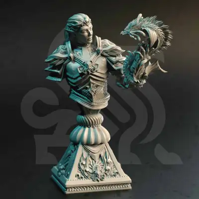 Vyndira - Spellblade of Wrath (Bust)