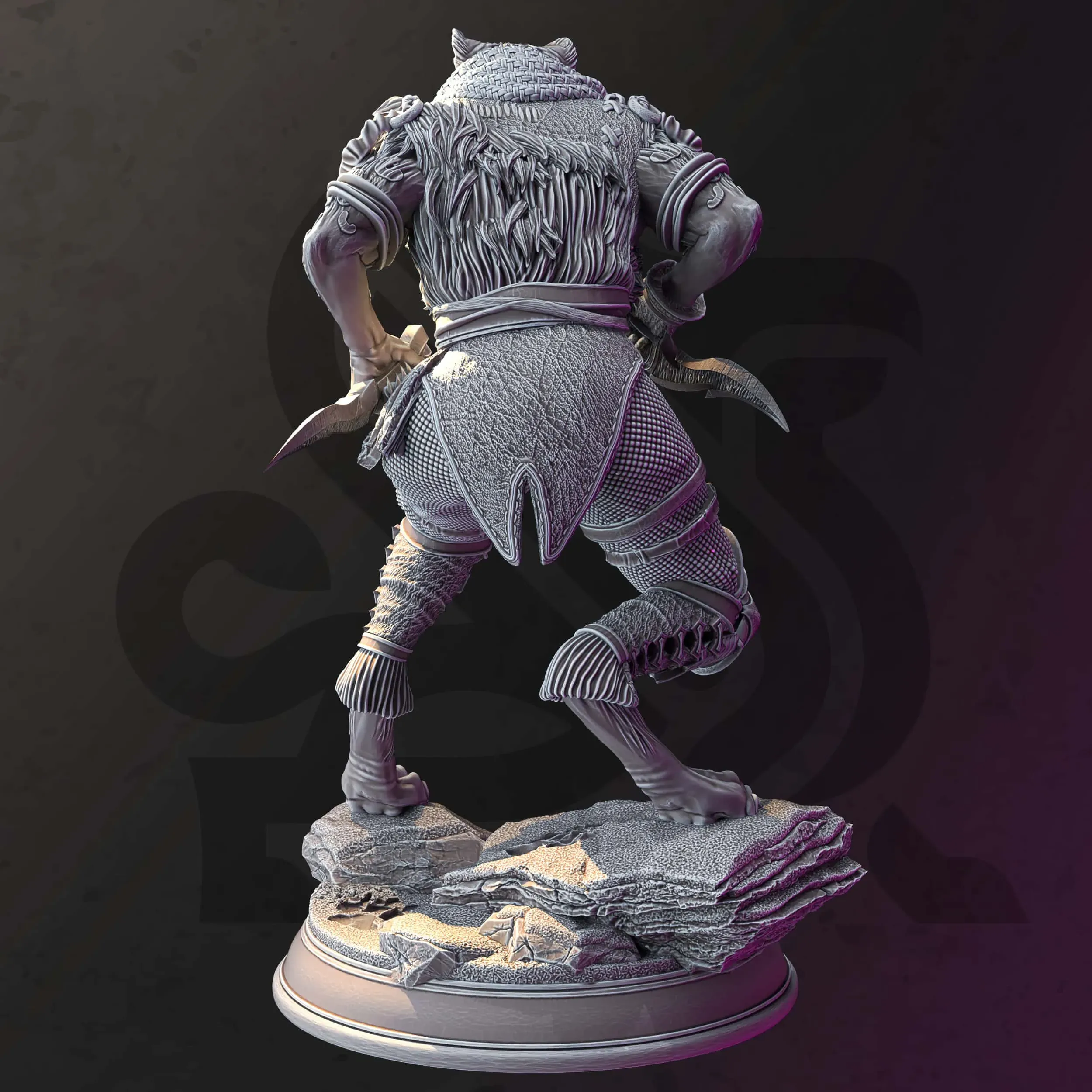Curatio Ounc - Snow Stalker - Back